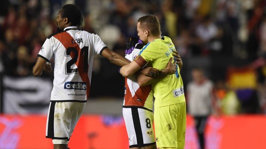 Doar un sezon a rezistat în La Liga. Rayo Vallecano a retrogradat în Segunda Division