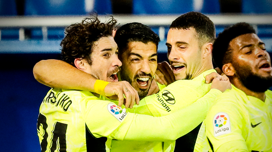 Barcelona are toate motivele să-l regrete pe Luis Suarez. Uruguayanul a marcat singur, mai multe goluri decât Griezmann, Dembele şi Braitwaite la un loc