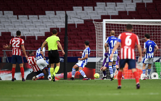 VIDEO Atletico Madrid, pas uriaş spre titlu! Cu două victorii în meciurile cu Osasuna şi Valladolid, echipa lui Simeone devine noua campioană a Spaniei