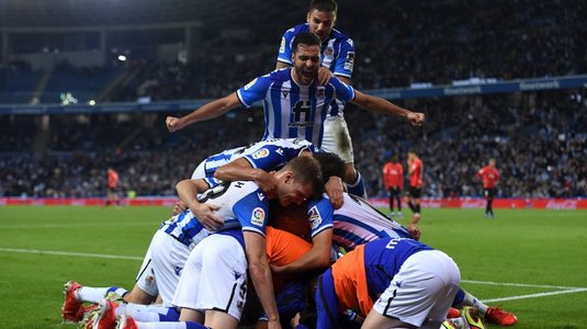 Real Sociedad a câştigat în inferioritate numerică şi a devenit lider în La Liga!