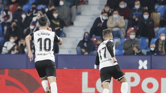 VIDEO | Show total în derby-ul Valenciei. Şapte goluri, unul mai frumos ca altul, plus o răsturnare spectaculoasă de scor