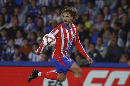 Griezmann, huiduit şi insultat la meciul dintre Real Sociedad şi Atletico Madrid. Ce au scandat fanii gazdelor