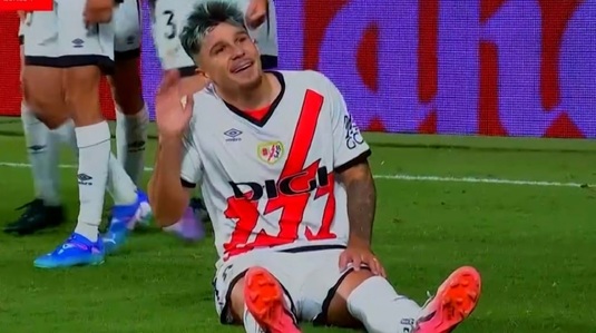 VIDEO | ”Que golazo de Andrei Raţiu”. Românul, gol fabulos în Rayo - Sevilla. Şut direct în vinclu