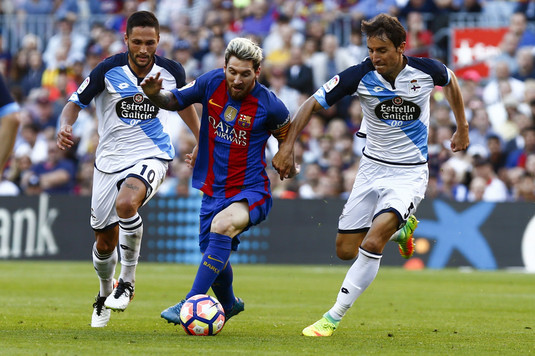 VIDEO | Barcelona, victorie clară cu Deportivo La Coruna! ”Duble” pentru Suarez şi Paulinho. Messi a ratat un penalty
