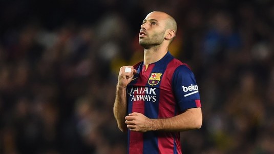 Omagiu pentru Mascherano. Show special al catalanilor la meciul de despărţire