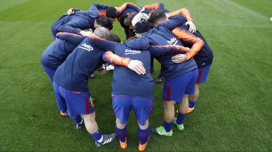 Nouă jucători ai FC Barcelona au fost testaţi antidoping înainte de antrenamentul de joi
