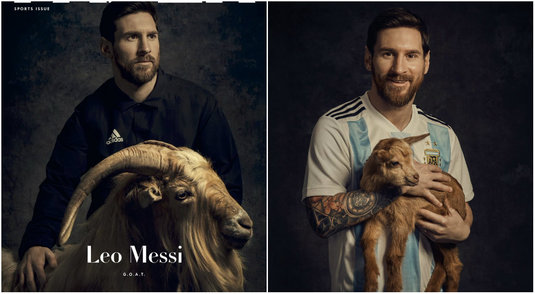 "Nu mă consider cel mai bun!" Leo Messi a explicat de ce s-a fotografiat alături de o capră