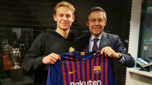 OFICIAL | De Jong este noul jucător al Barcelonei. Ajax va încasa o sumă record