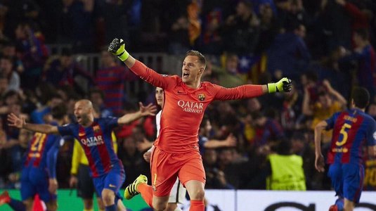 IMPRESIONANT! Performanţă fantastică pentru portarul Barcelonei, Marc Andre ter Stegen