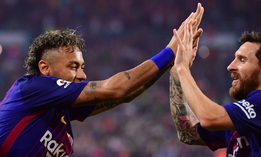Messi a vorbit din nou despre revenirea lui Neymar la FC Barcelona: "Am mai spus-o de multe ori. Mi-ar plăcea să se întoarcă, îl aştept!"