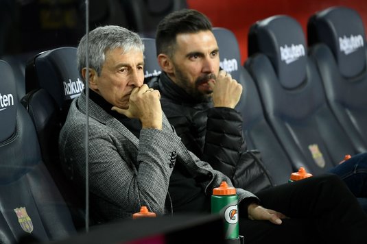 E viitorul antrenor al Barcelonei? Quique Setien are zilele numărate. Numele uriaş care a fost surprins în capitala Cataloniei