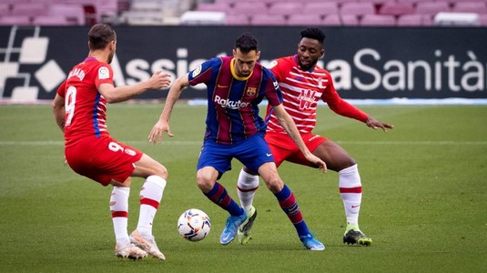 Granada a produs o surpriză uriaşă pe Camp Nou şi a bătut-o pe FC Barcelona. Final incendiar de sezon în La Liga VIDEO