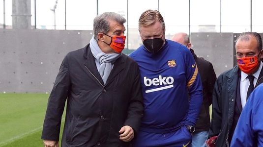 BREAKING | Surpriză TOTALĂ! Koeman e OUT: Laporta, întâlnire secretă cu viitorul antrenor al Barcei