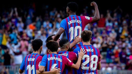Ansu Fati, gol la revenirea în echipa Barcelonei după 286 de zile! Cum a înscris noul decar de pe Camp Nou | VIDEO