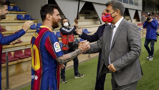 Laporta, despre plecarea lui Messi: "Am sperat până în ultima clipă că va spune că vrea să joace gratis!"