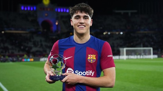 Cubarsi (17 ani), ales ''omul meciului'' FC Barcelona - Napoli, la prima sa titularizare în Liga Campionilor