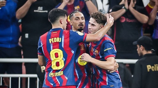 Barcelona, lecţie de fotbal, în semifinala Supercupei Spaniei, cu Athletic Bilbao. Catalanii i-au umilit pe basci şi s-au calificat în finală