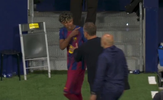 Yamal, plin de nervi la final. Reacţia avută la adresa lui Flick şi explicaţia antrenorului german: ”Încărcătură emoţională foarte mare”