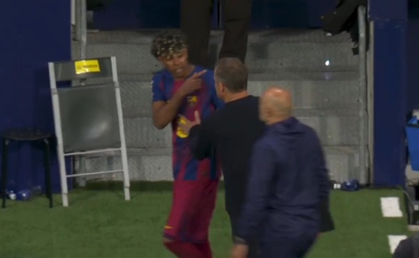 Yamal, plin de nervi la final. Reacţia avută la adresa lui Flick şi explicaţia antrenorului german: ”Încărcătură emoţională foarte mare”