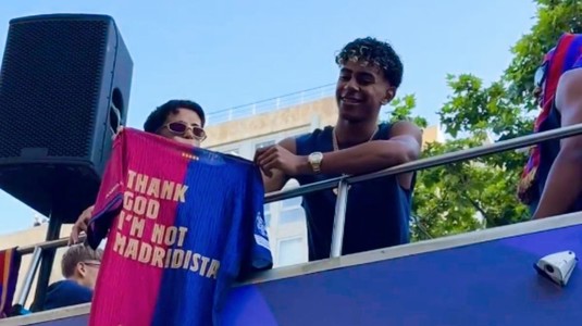 VIDEO | Yamal i-a provocat pe rivali: "Slavă Domnului că nu sunt fan Real Madrid"