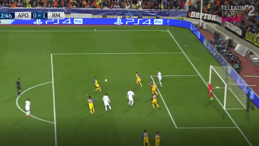 VIDEO | A vrut să fie star, dar s-a făcut de râs! :) Cum a gafat un jucător de la APOEL la golul SUPERB lui Modric