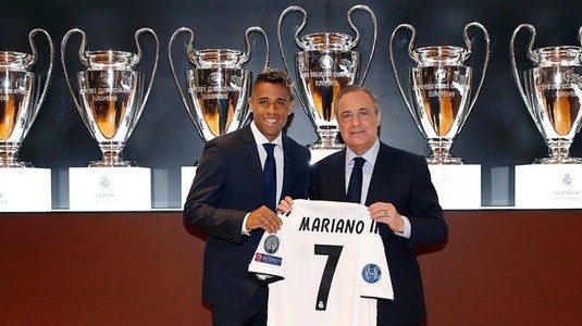 VIDEO | Mariano, prezentat la Real Madrid. Atacantul răscumpărat de la Lyon va purta legendarul tricou cu numarul 7