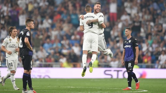 VIDEO | O nouă performanţă notabilă bifată de Benzema. Ce a reuşit francezul prin "dubla" din meciul cu Leganes