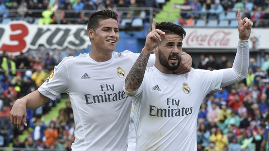 ANALIZĂ | A pariat Real Madrid greşit? James Rodriguez a fost cedat, Isco a fost păstrat. Columbianul are însă cifre multe mai bune decât spaniolul