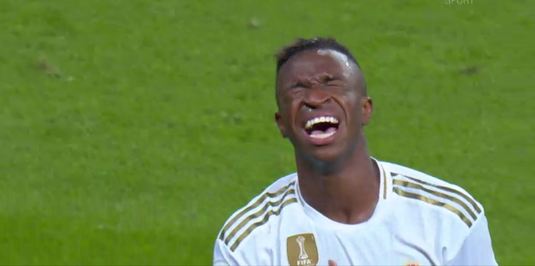 VIDEO Nu s-a mai putut controla! Vinicius a marcat un gol superb, apoi a izbucnit în lacrimi