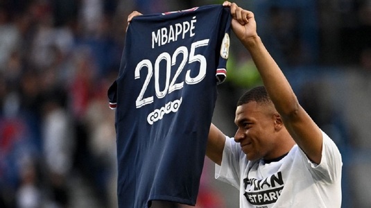 Mesajul pe care i l-a trimis Mbappe lui Florentino Perez când l-a anunţat că rămâne la PSG: "Sper să mă înţelegeţi"