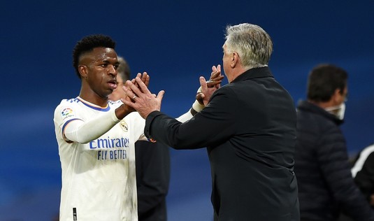 Carlo Ancelotti, îngrijorat de forma lui Vinicius Junior: ”Am avut îndoieli în cazul său”