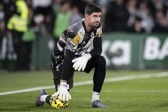 Thibaut Courtois s-a îmbolnăvit şi ratează meciul cu Olympiacos. Ce problemă are portarul belgian