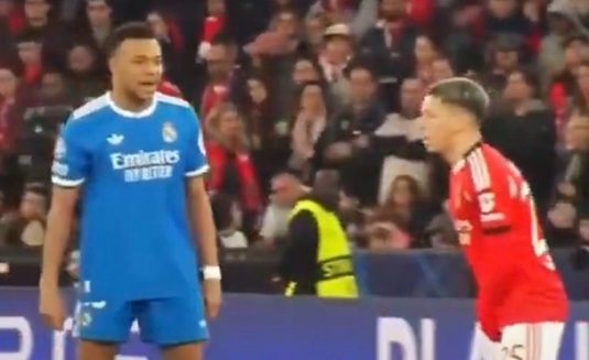 Mbappe a ”tunat” la adresa lui Prestianni şi a dezvăluit ce s-a întâmplat: ”Şi-a pus tricoul pe faţă şi l-am auzit spunând asta de cinci ori”