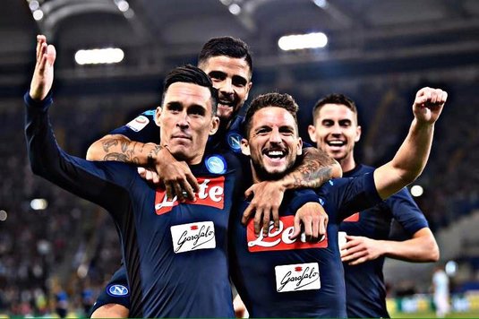 Rezultatele etapei intermediare din Serie A. Napoli a făcut show pe Olimpico, Stoian, pasă de gol