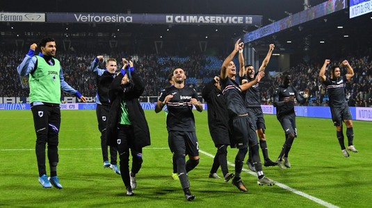 VIDEO | Victorie extrem de importantă obţinută de Sampdoria în deplasarea de la Spal. Caprari a marcat în prelungiri