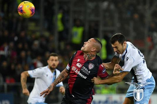 VIDEO Cagliari - Lazio era 1-0 în minutul 93! Cât s-a terminat partida. Radu Ştefan a fost titular la romani