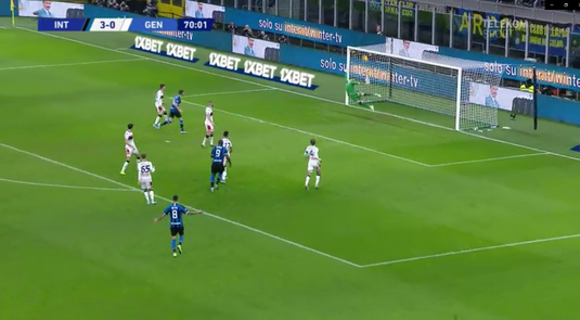 VIDEO | Rachetă sol-vinclu a lui Lukaku, la care Ionuţ Radu n-a putut face nimic! Gol spectaculos al Interului, după o fază superbă
