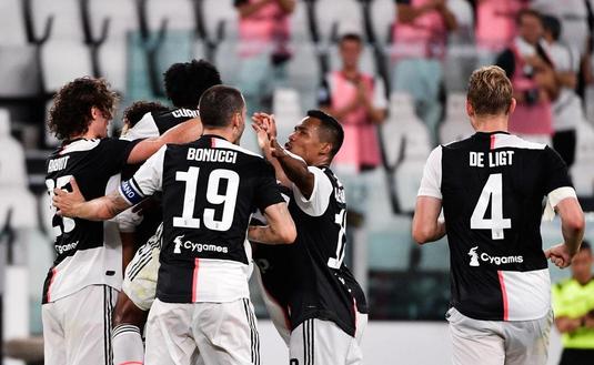 VIDEO | Juventus este vechea şi noua campioană a Italiei. "Bătrâna doamnă", al 9-lea scudetto la rând. Ronaldo a marcat cu Sampdoria, dar a ratat un penalty