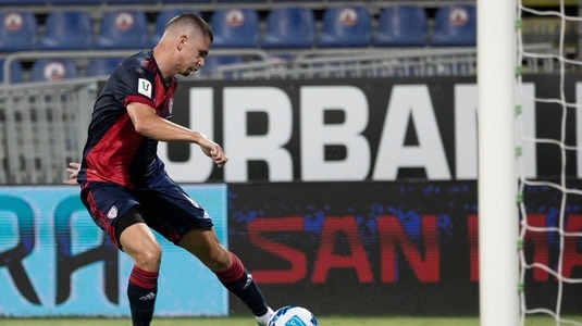 Înfrângere pentru Răzvan Marin în Serie A! Cagliari a fost învinsă de AS Roma