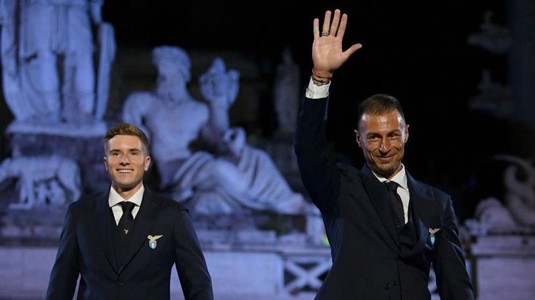 FOTO Lazio şi-a prezentat noul echipament! Cum a fost surprins Ştefan Radu la eveniment