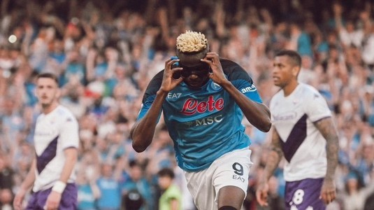 VIDEO | Napoli a învins şi acasă, 1-0 cu Fiorentina, iar după meci a început petrecerea pentru titlul din Serie A! Juventus a urcat pe locul secund