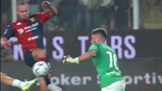 VIDEO | FA-BU-LOS! Cu Olivier Giroud în poartă, Milan a învins-o dramatic pe Genoa. Puşcaş a fost blocat incredibil de atacantul francez