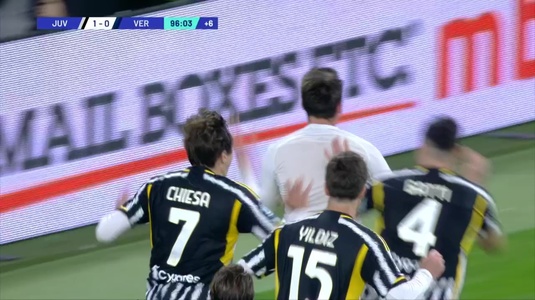 VIDEO | Nebunie totală în Serie A. Juventus a câştigat meciul cu Verona cu un gol marcat în ultima fază, după alte două reuşite anulate cu VAR. Rezumatele zilei de sâmbătă
