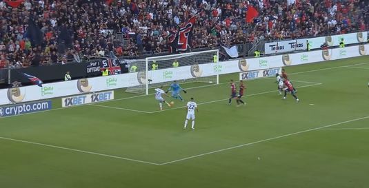 VIDEO | George Puşcaş a comis-o din nou! A ratat o ocazie uriaşă în prelungiri, iar Genoa a pierdut. Scuffet a parat fantastic