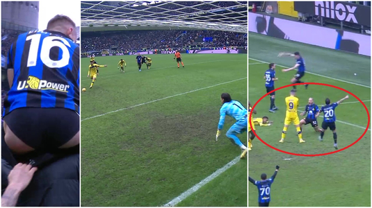 VIDEO | Final absolut demenţial la Inter - Verona. Gol decisiv marcat în prelungiri, cartonaş roşu şi penalty ratat dramatic în minutul 90+10