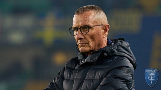 OFICIAL | Demitere în Serie A! Antrenorul lui Răzvan Marin, OUT de la Empoli
