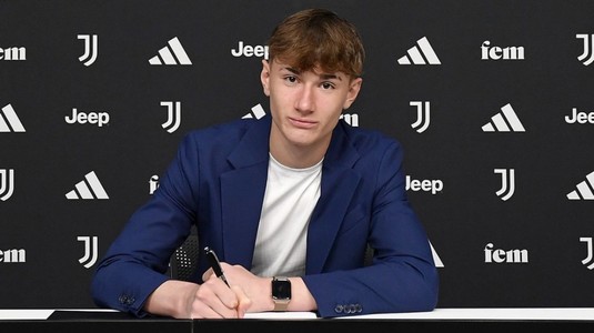 A semnat! Avem un jucător român la Juventus. Cine este tânăra speranţă a ”Bătrânei Doamne”