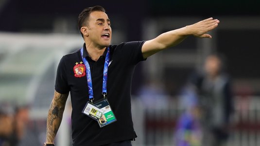 Surpriză! Fabio Cannavaro a revenit în atrenorat şi a preluat o echipă din Serie A