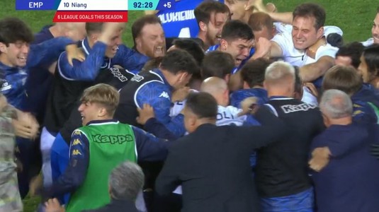 VIDEO | Incredibil! Răzvan Marin s-a salvat de la retrogradare în prelungiri. Dramatism la cote maxime în Italia
