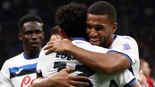 Atalanta a bătut-o pe AC Milan şi îşi consolidează locul 3 în Serie A